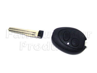 FF007054 - Key and Remote Alarm Fob - Blank - Land Rover Discovery Series II