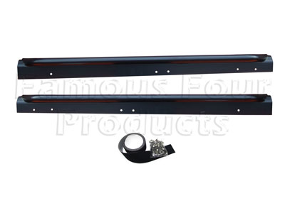 FF007077 - Rock Sliders - Sill Protectors Combined with Side Steps - Land Rover Discovery 4