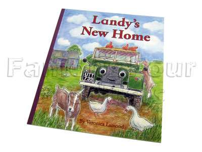 FF007118 - Landys New Home - Childrens Story Book - Land Rover Freelander 2