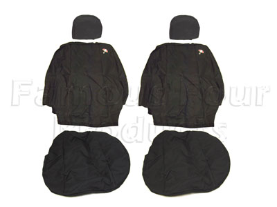 FF007127 - Tailored Waterproof Front Seat Covers - 2 Seats - Defender - Land Rover 90/110 & Defender