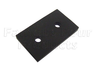 FF007154 - Rubber Pad - Rear Floor Supports - Land Rover 90/110 & Defender