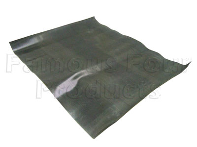 Rubber Mat - Loadspace Area Floor - Land Rover Series IIA/III - Interior