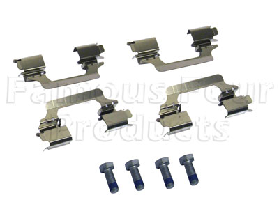 FF007206 - Retaining Springs & Bolts - Brake Pads - Range Rover Sport 2010-2013 Models