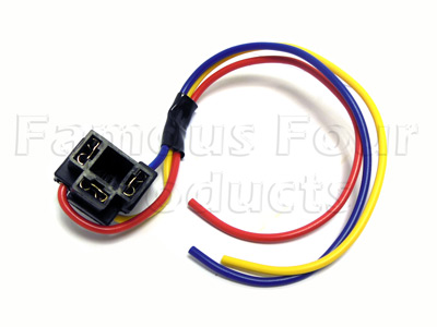 FF007252 - Wiring Connector - H4 Bulb - Classic Range Rover 1986-95 Models