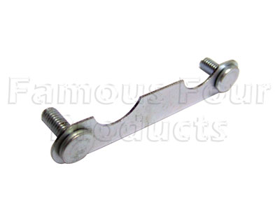 FF007412 - Stud Plate - Door Handle to Door - Land Rover Series IIA/III