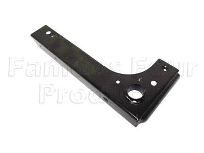 Rear Body Side Top End Capping - Black Metal - Land Rover 90/110 & Defender (L316) - Body Fittings