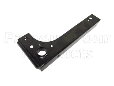 FF007424 - Rear Body Side Top End Capping -  Black Metal - Land Rover 90/110 & Defender