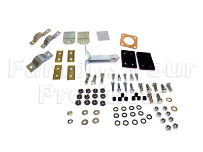 FF007425 - Full Exhaust Fitting Kit - Land Rover Series IIA/III