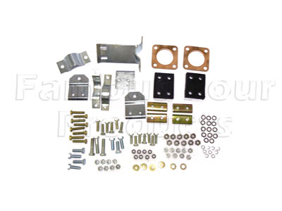 FF007426 - Full Exhaust Fitting Kit - Land Rover Series IIA/III