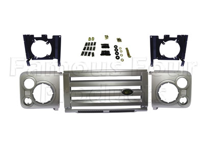 FF007517 - SVX Front Grille and Headlight Surround Kit - Land Rover 90/110 & Defender