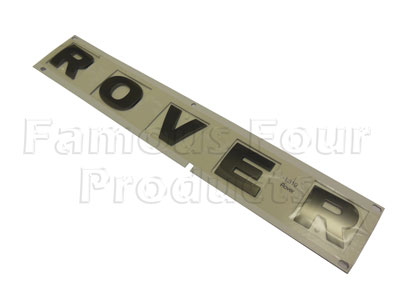 FF007530 - R O V E R Bonnet Lettering - Land Rover Discovery 3