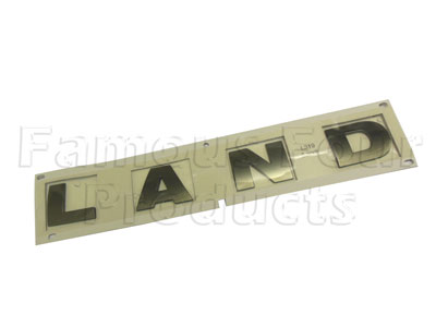 L A N D Bonnet Lettering - Land Rover Discovery 3 (L319) - Body