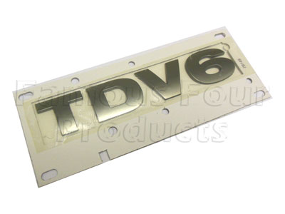 FF007532 - T D V 6 Tailgate Lettering - Land Rover Discovery 3