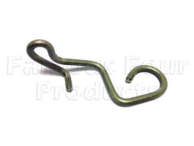 Bracket -  Handbrake Cable Guide - Land Rover Discovery 3 (L319) - Brakes