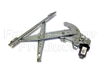 Window Regulator Assembly - Front - Land Rover 90/110 & Defender (L316) - Body Fittings