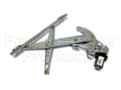 FF007543 - Window Regulator Assembly - Front - Land Rover 90/110 & Defender