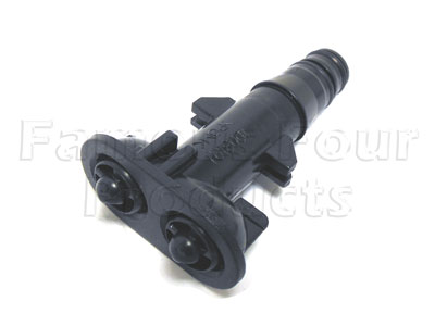 Headlamp Washer Jet (Twin Nozzle) - Range Rover 2010-12 Models (L322) - Body Fittings