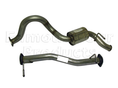 Stainless Exhaust System - Land Rover 90/110 & Defender (L316) - Full Exhaust Systems