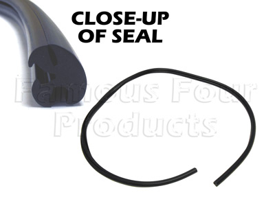Seal - Alpine Glass to Hardtop - Land Rover 90/110 and Defender - Body Fittings