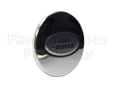 Centre Cap with Embossed Land Rover Logo for Genuine Alloy Wheels ONLY - Range Rover Evoque 2011-2018 Models - Tyres, Wheels and Wheel Nuts