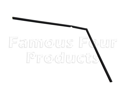 Rear Side Door Fixed Quarter Window Channel - Rear Vertical - Land Rover 90/110 & Defender (L316) - Body Fittings