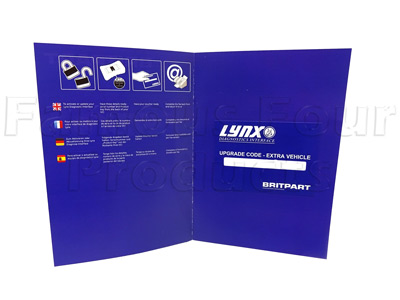 FF007690 - LYNX Diagnostic Additional Vehicle Unlock - Range Rover Third Generation up to 2009 MY