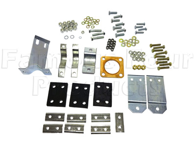 FF007700 - Full Exhaust Fitting Kit - Land Rover Series IIA/III