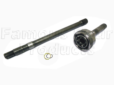 FF007784 - Half-Shaft and CV Joint - Land Rover 90/110 & Defender