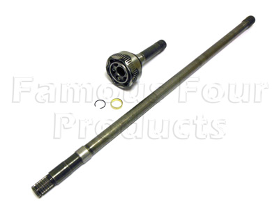 Half-Shaft and CV Joint - Land Rover 90/110 & Defender (L316) - Front Axle