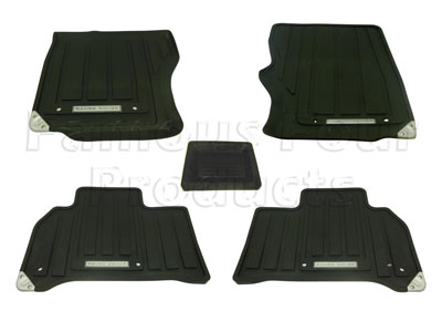 Rubber Footwell Mat Set - Range Rover Sport 2014 on (L494) - Interior