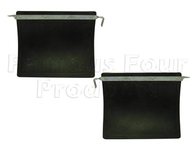 FF007895 - Front Mudflaps - Land Rover Series IIA/III