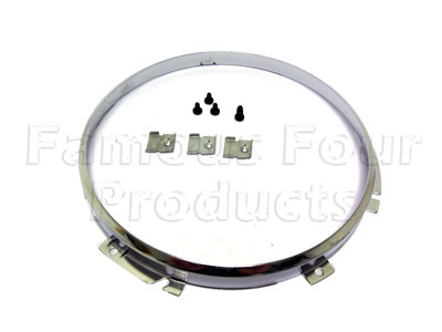 Headlamp Retaining Ring - Inner - Land Rover 90/110 & Defender (L316) - Lighting