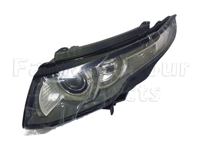 Headlamp with Indicator - Clear Glass - Range Rover Evoque 2011-2018 Models - Electrical