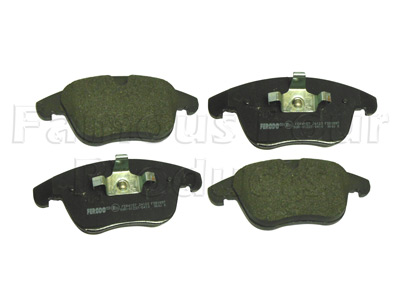 Brake Pad Axle Set - Range Rover Evoque 2011-2018 Models (L538) - Brakes