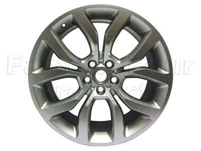 Alloy Wheel 9.5 x 21 Sparkle Silver - Range Rover Sport 2014 on (L494) - Accessories