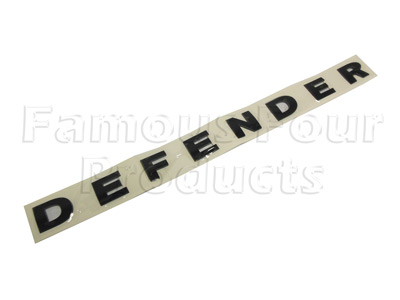 FF008204 - DEFENDER Bonnet Decal - Land Rover 90/110 & Defender