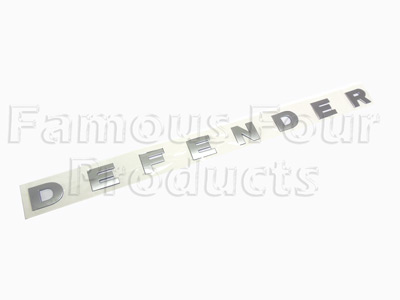 FF008205 - DEFENDER Bonnet Decal - Land Rover 90/110 & Defender