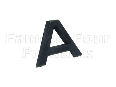 FF008221 - Plastic Lettering - A - - Classic Range Rover 1970-85 Models