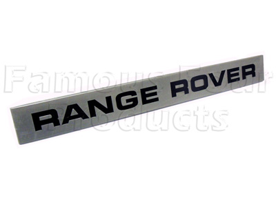 Scuttle Badge - RANGE ROVER - Classic Range Rover 1970-85 Models - Body