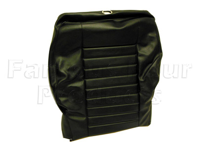 Re-Trim Cover - Front Outer Seat Back - Land Rover 90/110 & Defender (L316) - Interior