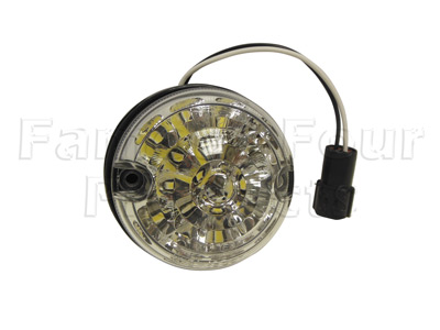 Front Side Light - Clear LED - Land Rover 90/110 & Defender (L316) - Lighting