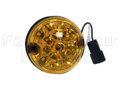 FF008378 - Front Indicator Lamp - Amber LED - Land Rover 90/110 & Defender