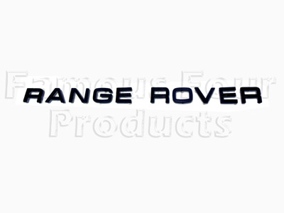 FF008385 - Plastic Lettering Set - RANGE ROVER - Classic Range Rover 1970-85 Models