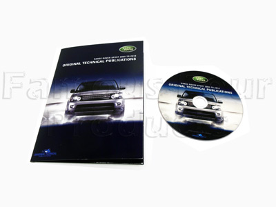 FF008420 - DVD - Service Manual/Owners Handbooks/Electrical Wiring Diagrams - Range Rover Sport to 2009 MY