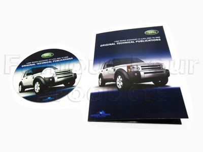 FF008421 - DVD - Service Manual/Owners Handbooks/Electrical Wiring Diagrams - Land Rover Discovery 3