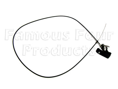 FF008427 - Bonnet Release Cable - Land Rover 90/110 & Defender