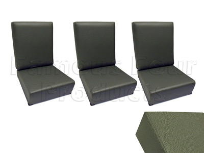 Front Seat Set - Basic - Land Rover Series IIA/III - Interior