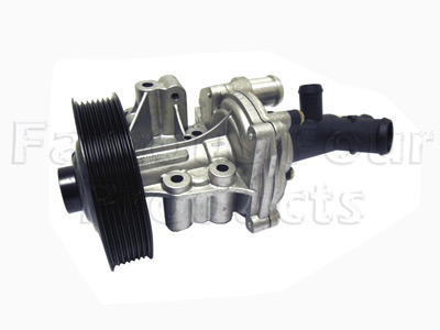 Water Pump and Connector Assembly - Land Rover 90/110 & Defender (L316) - Cooling & Heating