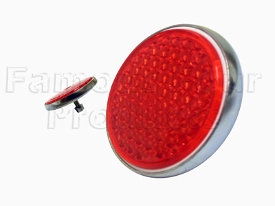 Rear Reflector - Circular - Land Rover 90/110 & Defender (L316) - Lighting