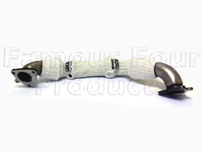 Exhaust Cross-Over Pipe - Land Rover Discovery 4 - Exhaust